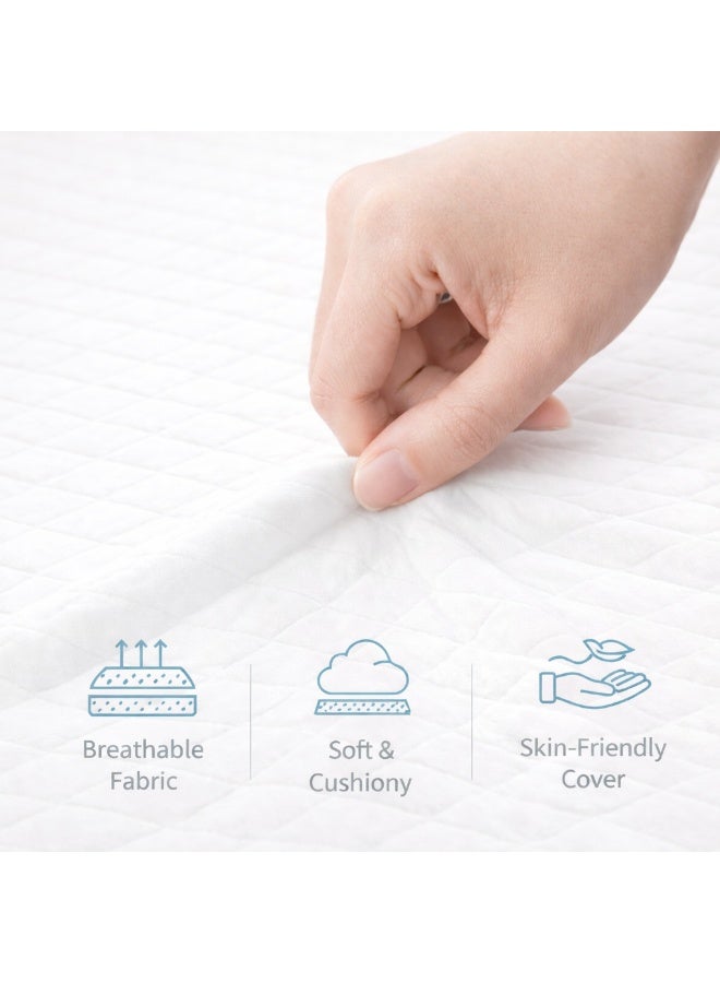 Rexal Home Single Mattress Gel Memory Foam 15 cm – Cooling Comfort, Pressure Relief, 80 × 200 cm - Image 3